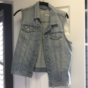 Denim vest